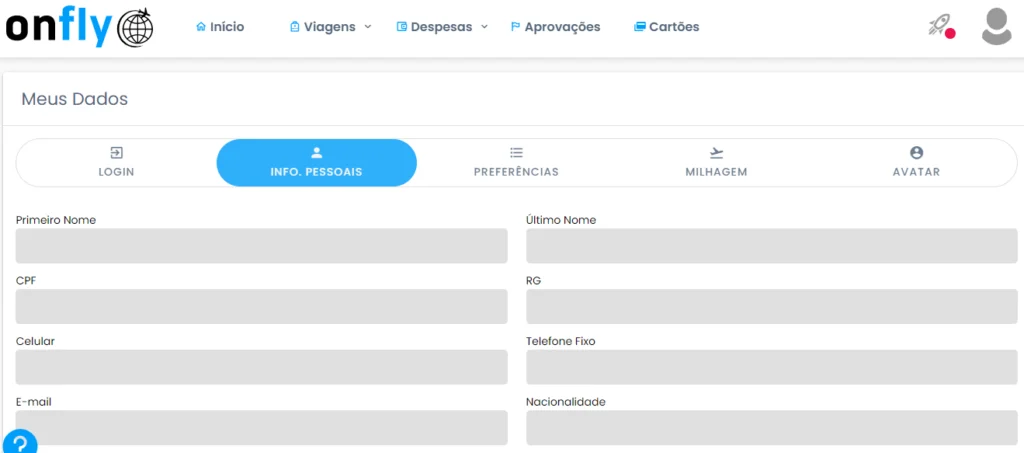 perfil do viajante na onfly