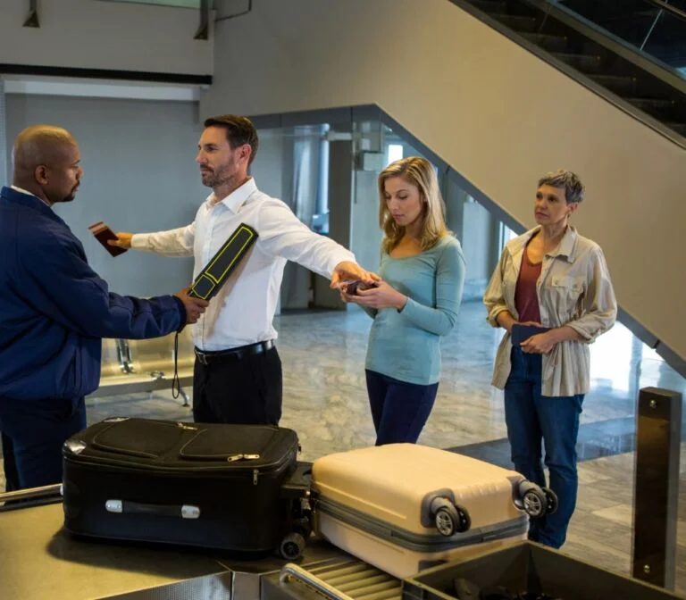 segurança no aeroporto