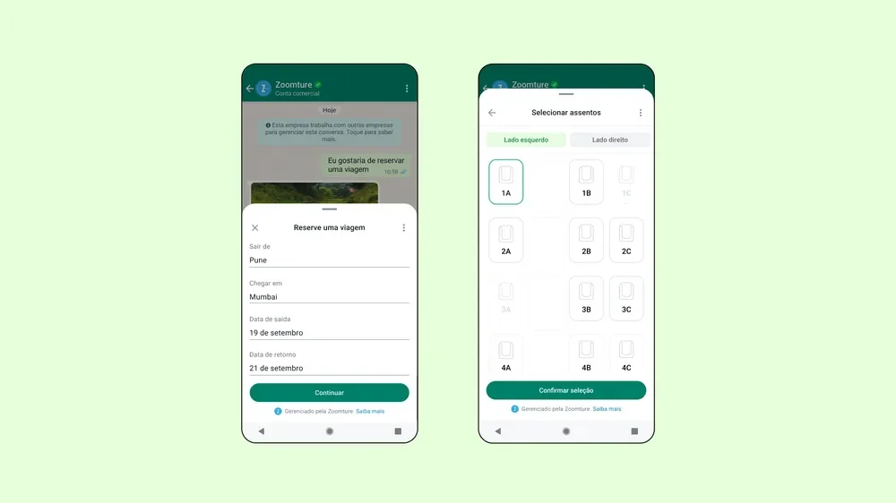 WhatsApp Flows afeta sua viagem corporativa