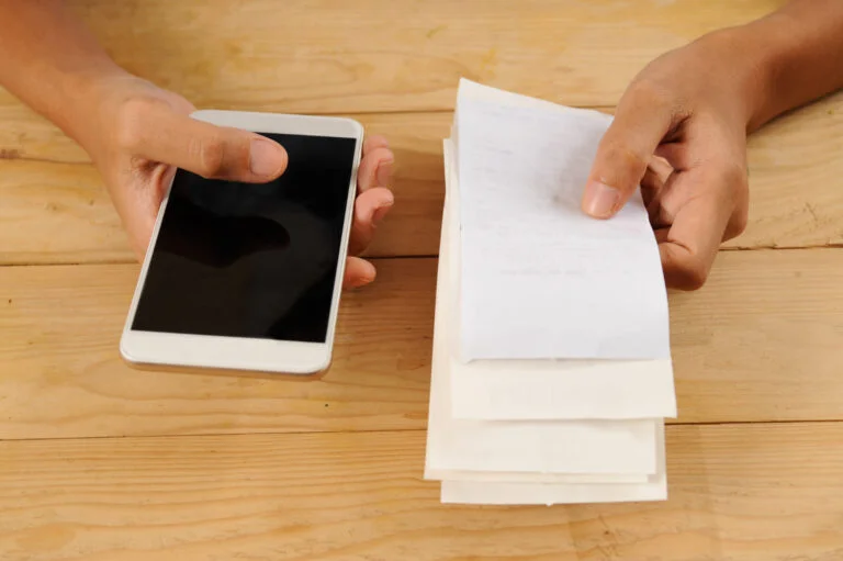 Como scannear recibo no celular