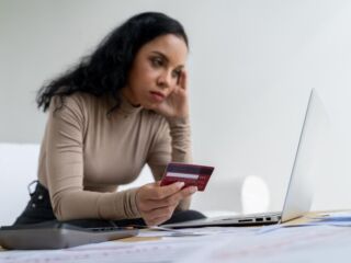 cartão na viagem a trabalho