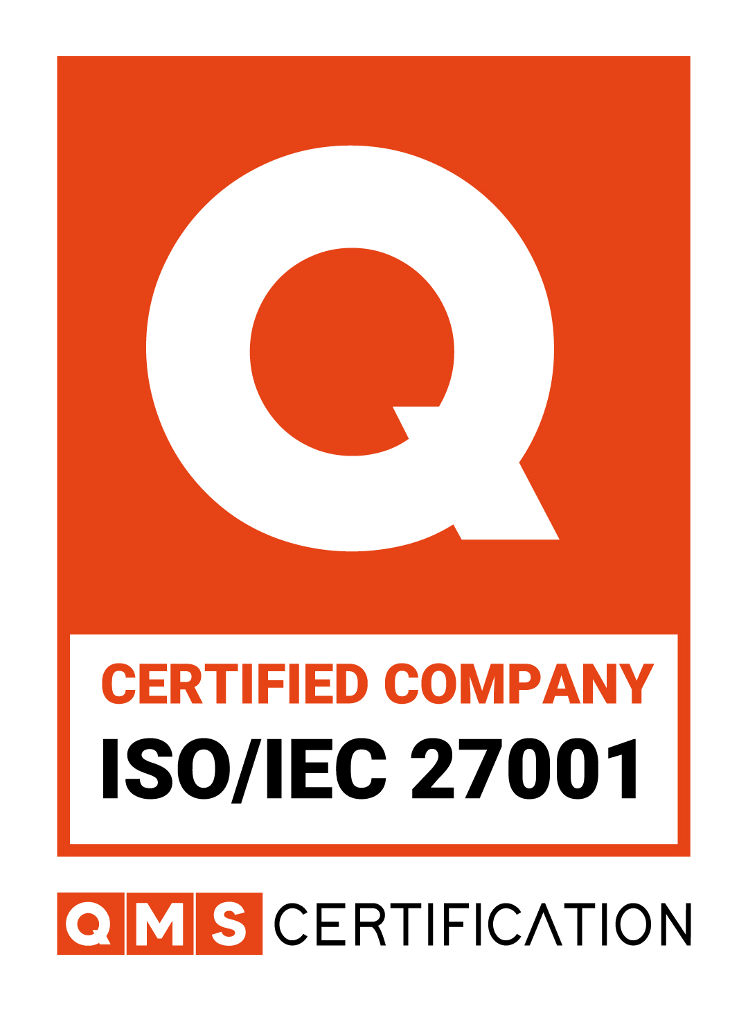 Certificação ISO/IEC 27001
