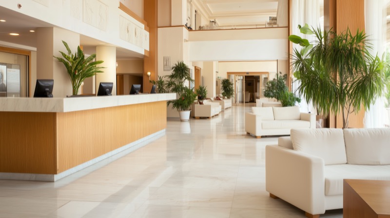 Lobby do Hotel Vila Mariana